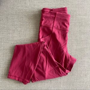 Lululemon time to sweat Cropped leggings